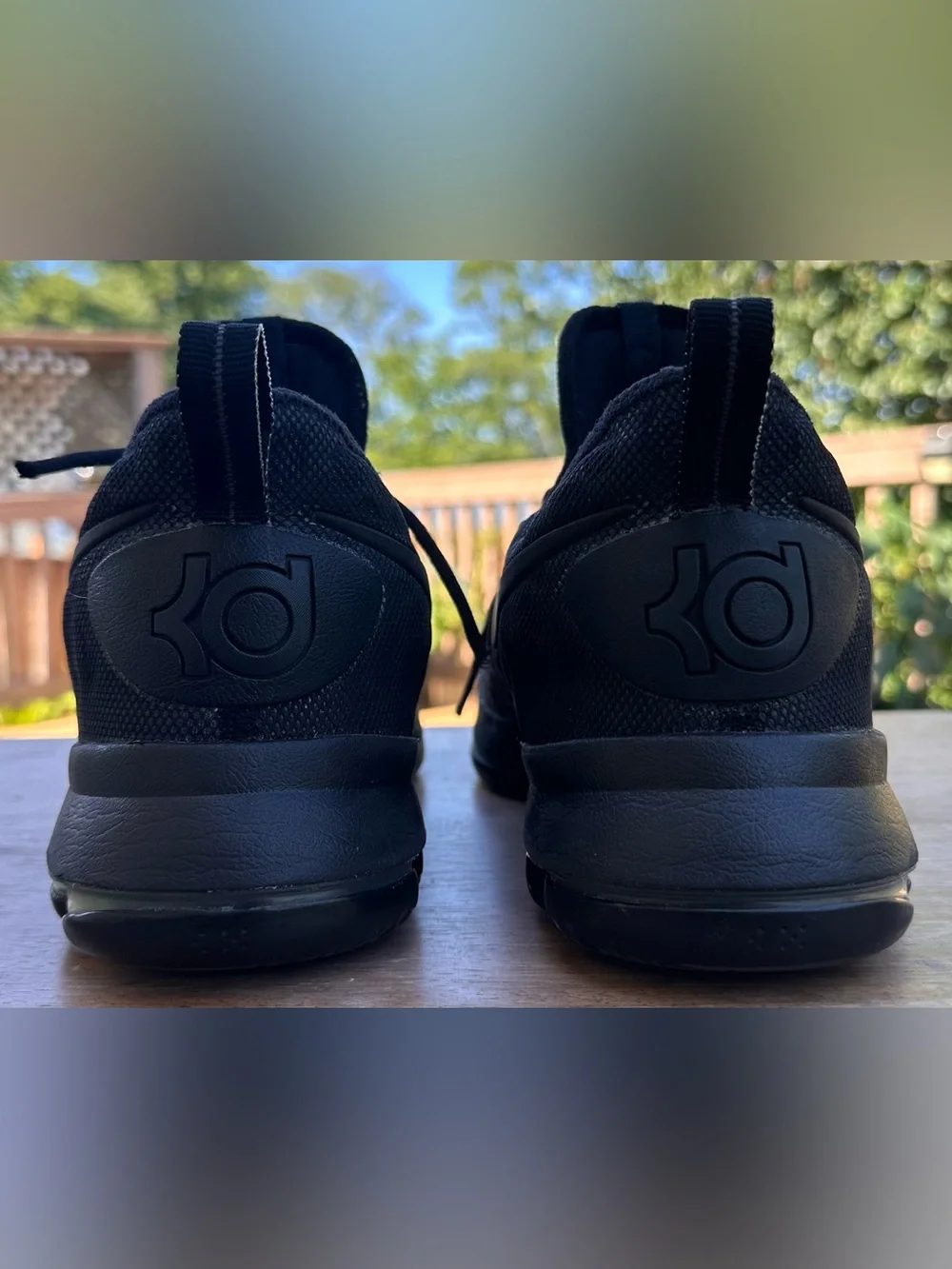 Nike Zoom KD 9 IX Triple Black Basketball Shoes Men’s US 8.5 843392-007